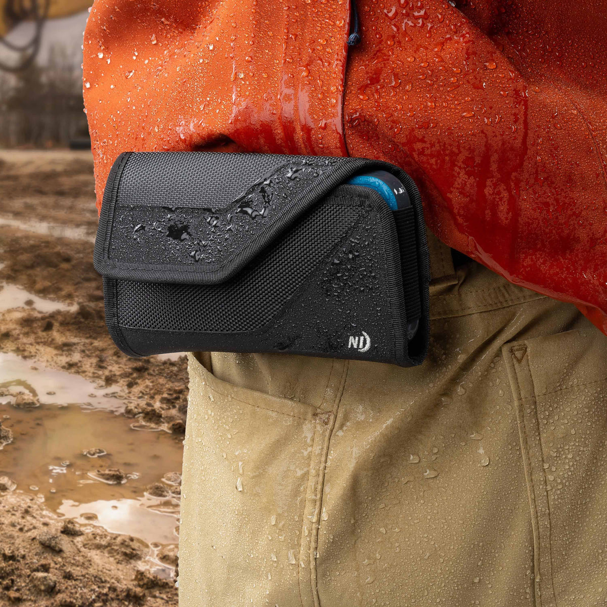 Nite Ize Clip Case Sideways™ Universal Rugged Holsters XL, Black