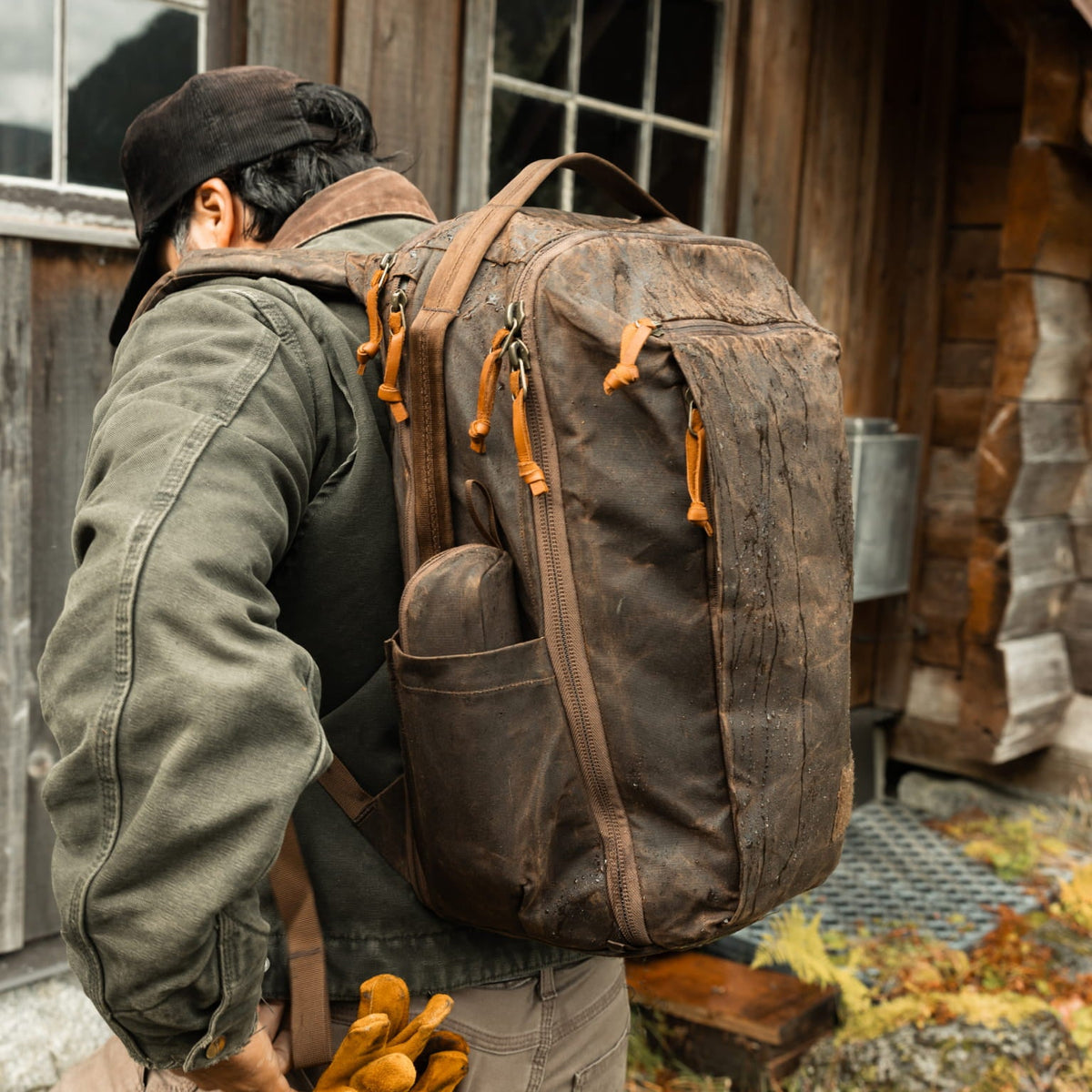 EVERGOODS Civic Access Pouch 0.5L, Waxed Tan, bilde 11