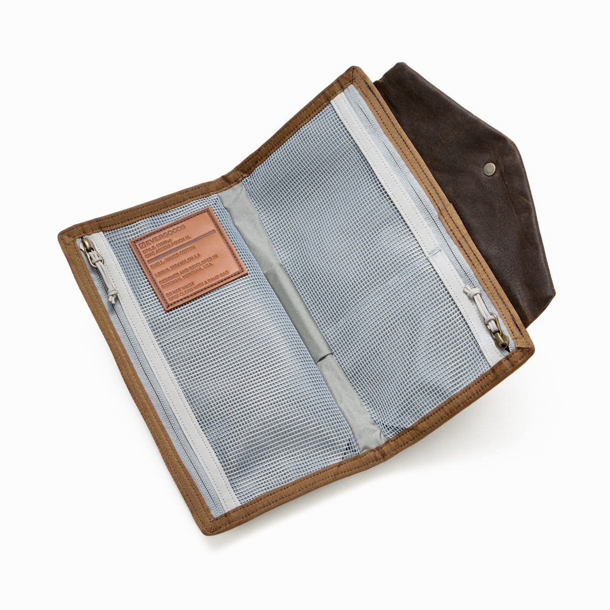 EVERGOODS Civic Access Pouch 1L, Waxed Tan, bilde 4