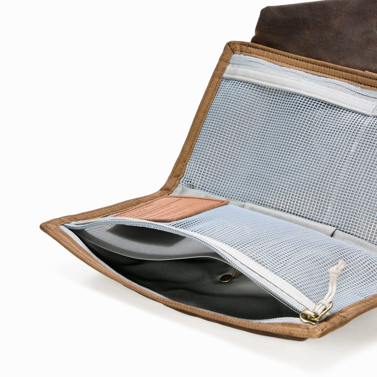 EVERGOODS Civic Access Pouch 1L, Waxed Tan, bilde 5