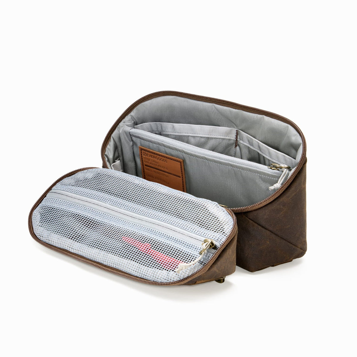 EVERGOODS Civic Access Pouch 2L, Waxed Tan, bilde 4