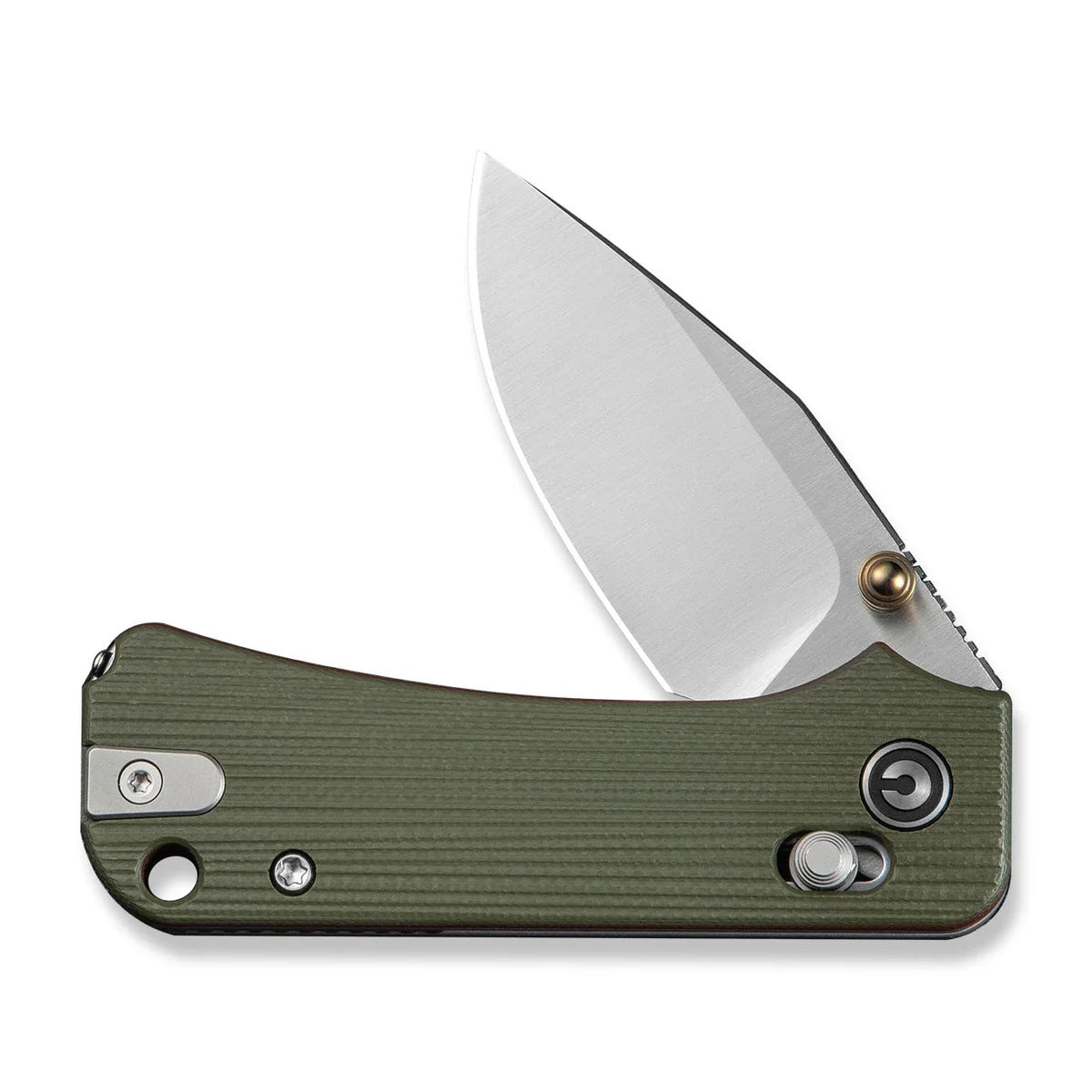 Civivi Baby Banter 2 - TG, Milled Green / Red G10 / Satin