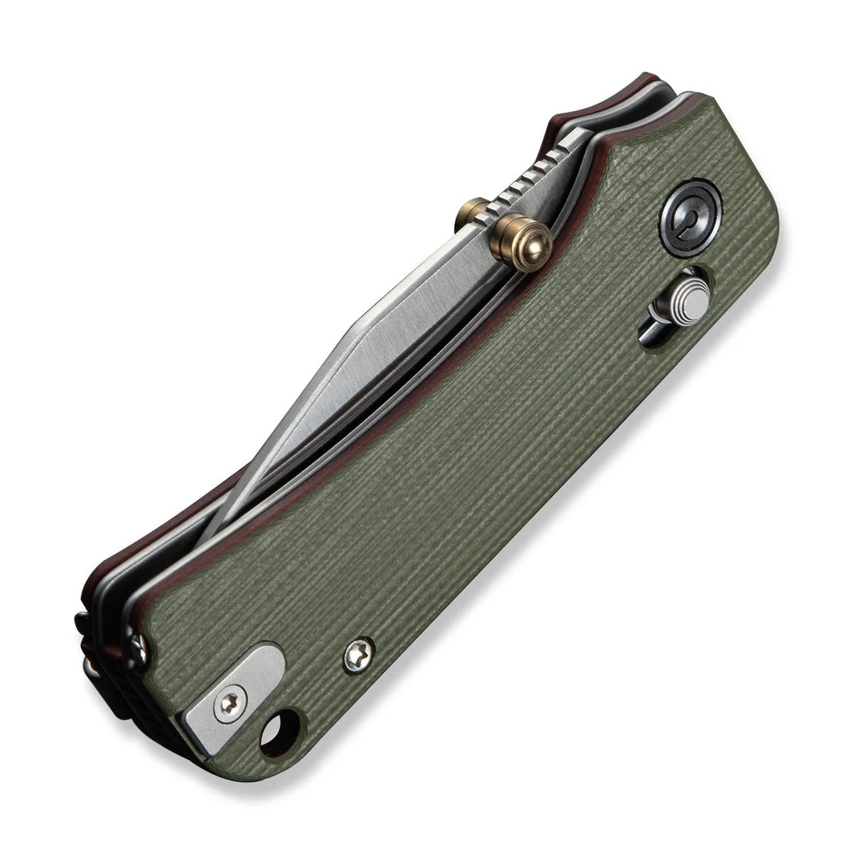 Civivi Baby Banter 2 - TG, Milled Green / Red G10 / Satin