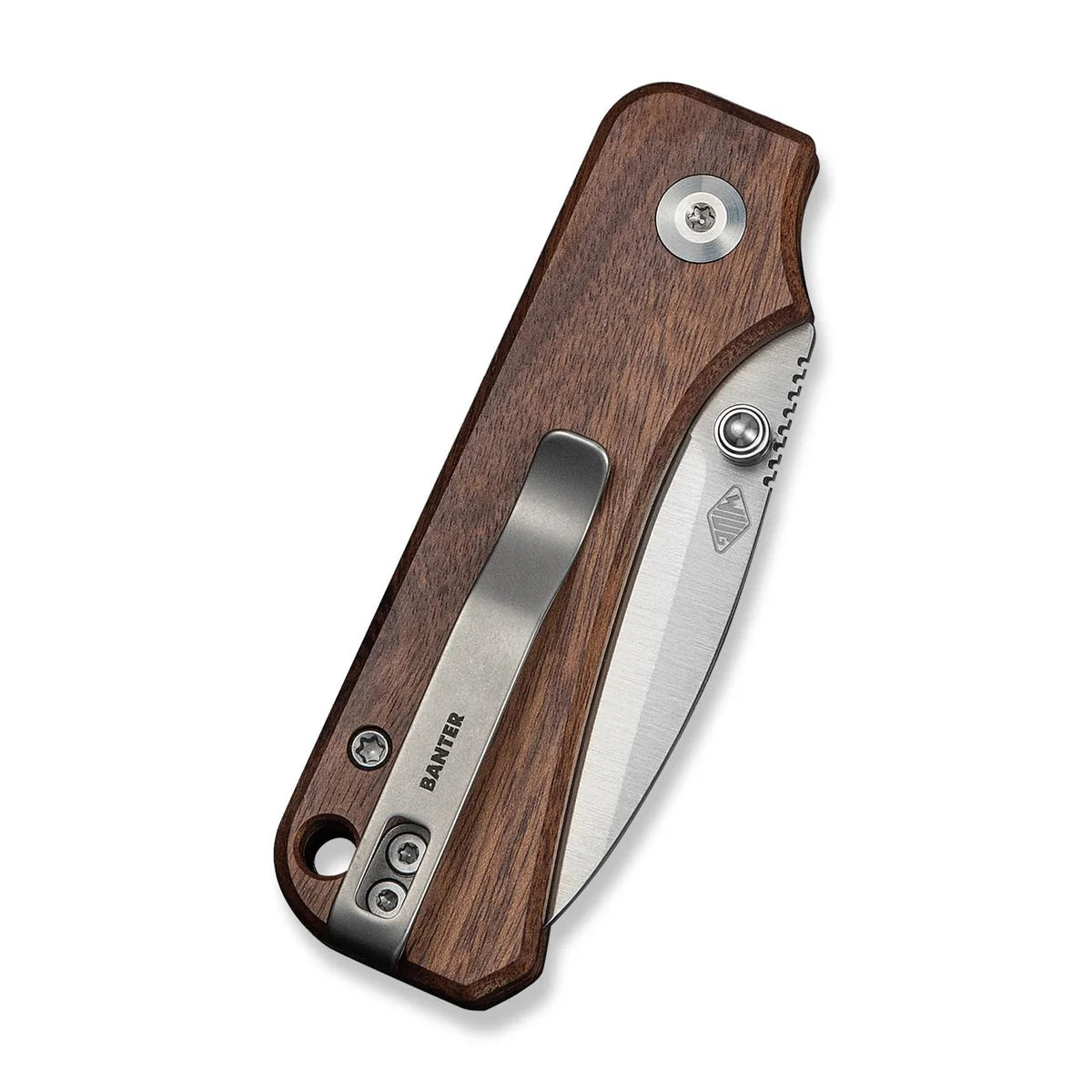 Civivi Baby Banter Slip Joint, Guibourtia Wood / Satin Finished
