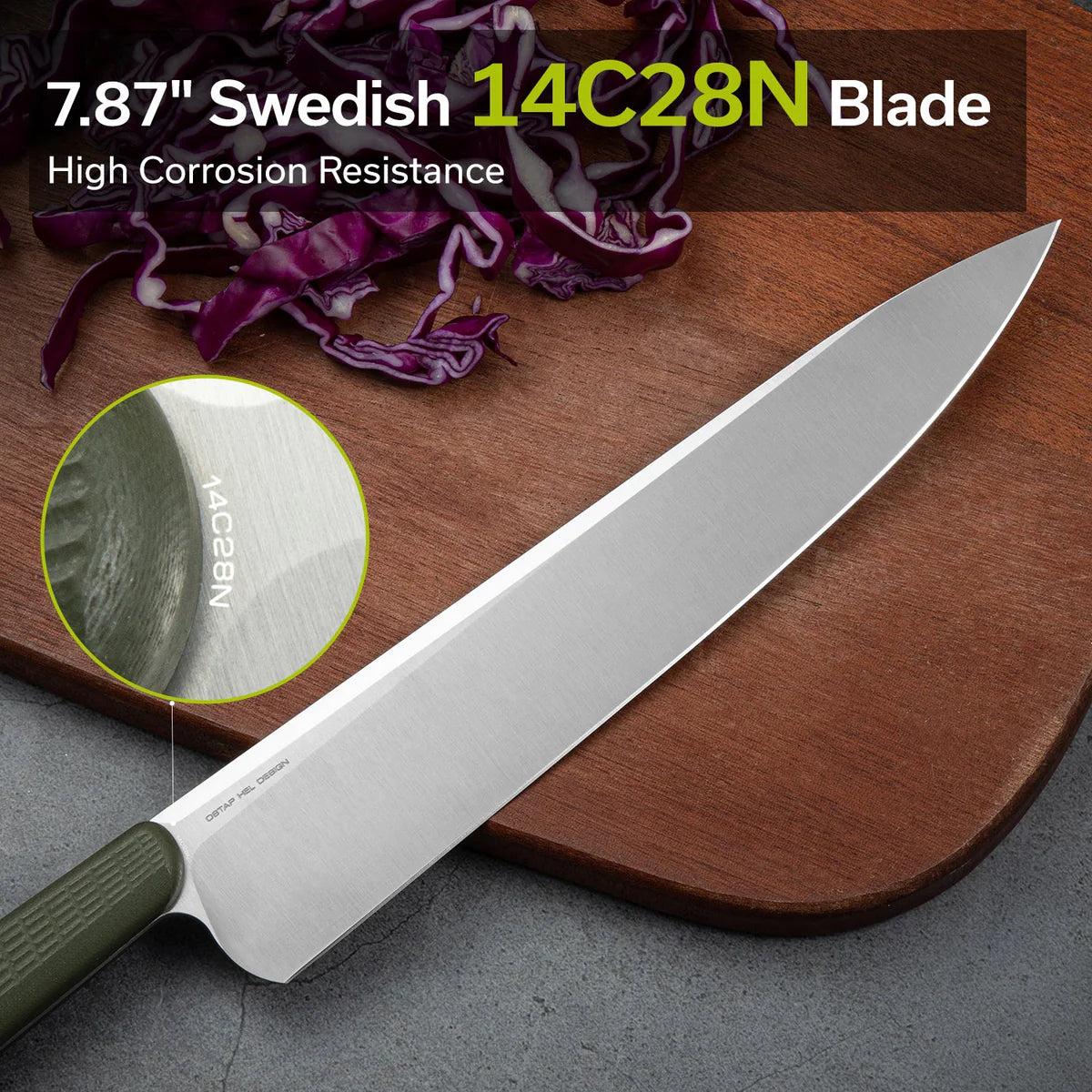 Civivi Cibus, Milled OD Green G10 / Satin Finished