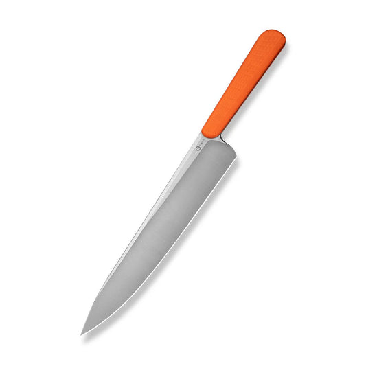 Civivi Cibus, Milled Orange G10 / Satin Finished