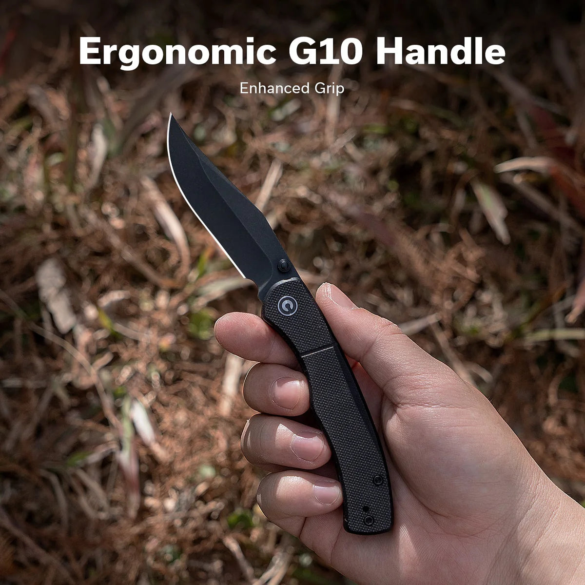 Civivi Clingman, Black G10 / Black Stonewashed