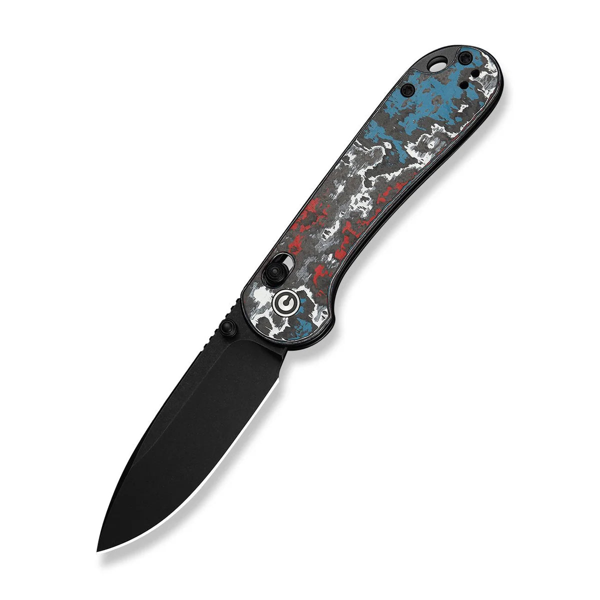 Civivi Limited Elementum (Crossbar Lock), Nebula FatCarbon Fiber / Black Stonewashed