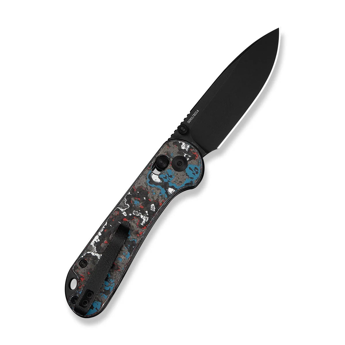 Civivi Limited Elementum (Crossbar Lock), Nebula FatCarbon Fiber / Black Stonewashed