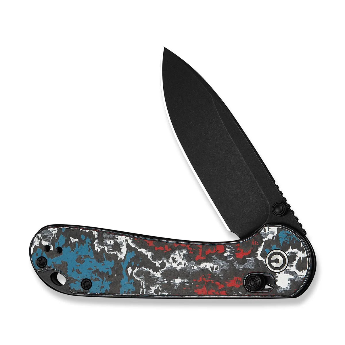Civivi Limited Elementum (Crossbar Lock), Nebula FatCarbon Fiber / Black Stonewashed