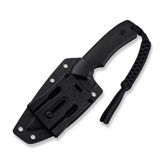 Civivi Gander, Black Canvas Micarta / Black Stonewashed