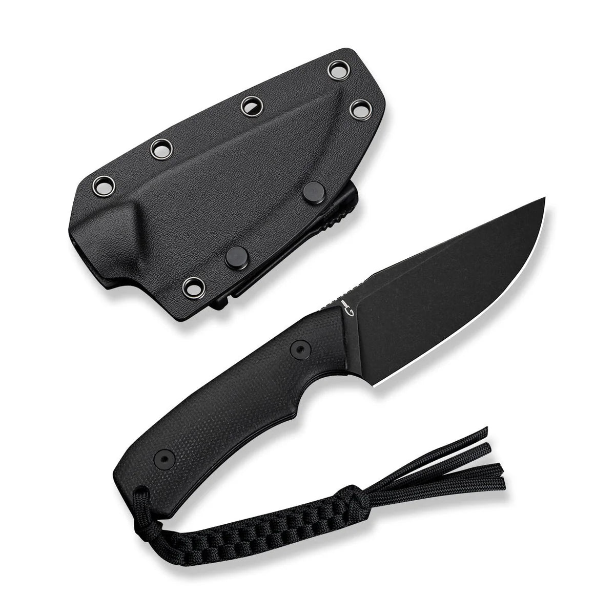 Civivi Gander, Black Canvas Micarta / Black Stonewashed