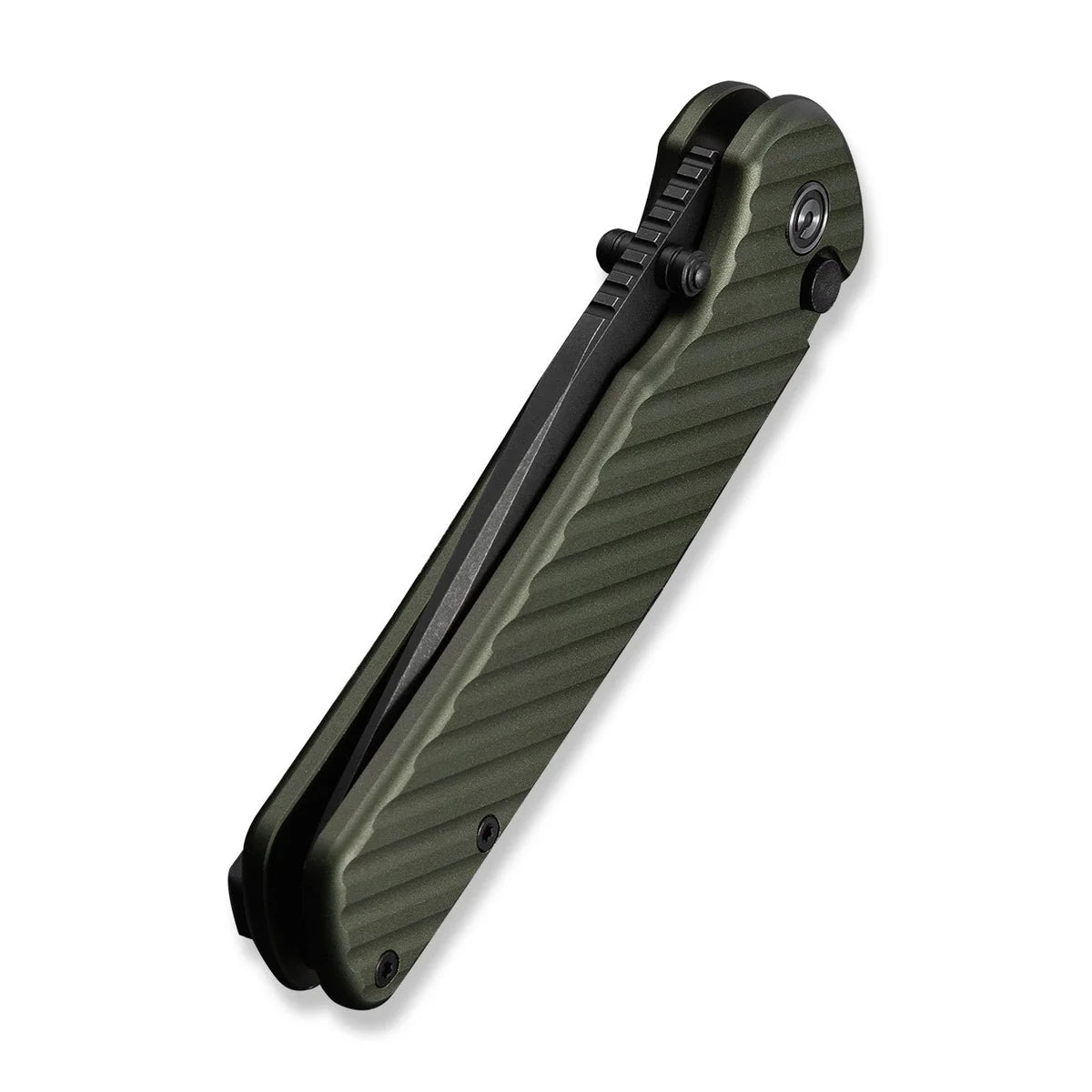Civivi Iron Tide, Forest Green Aluminum / Black Stonewashed