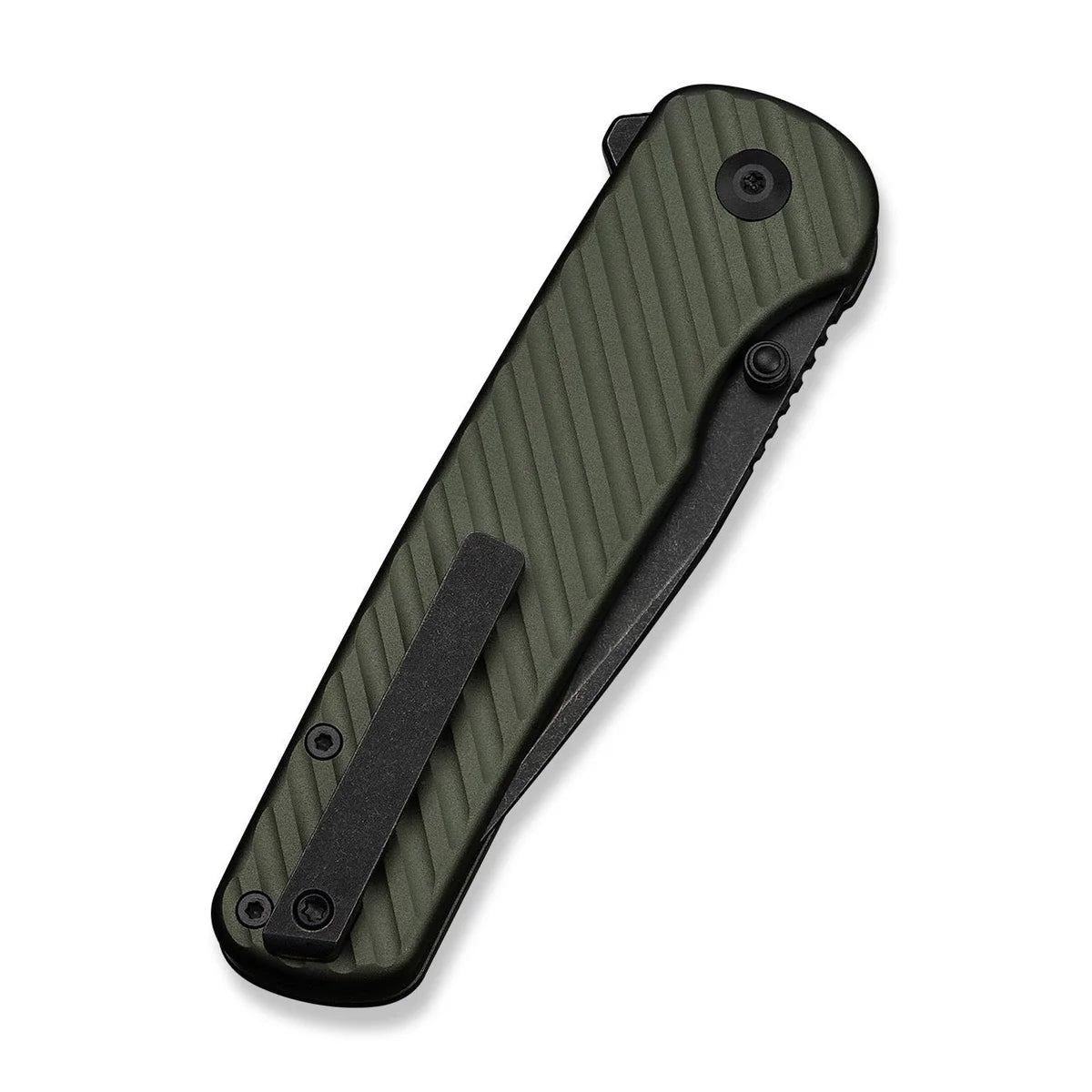 Civivi Iron Tide, Forest Green Aluminum / Black Stonewashed