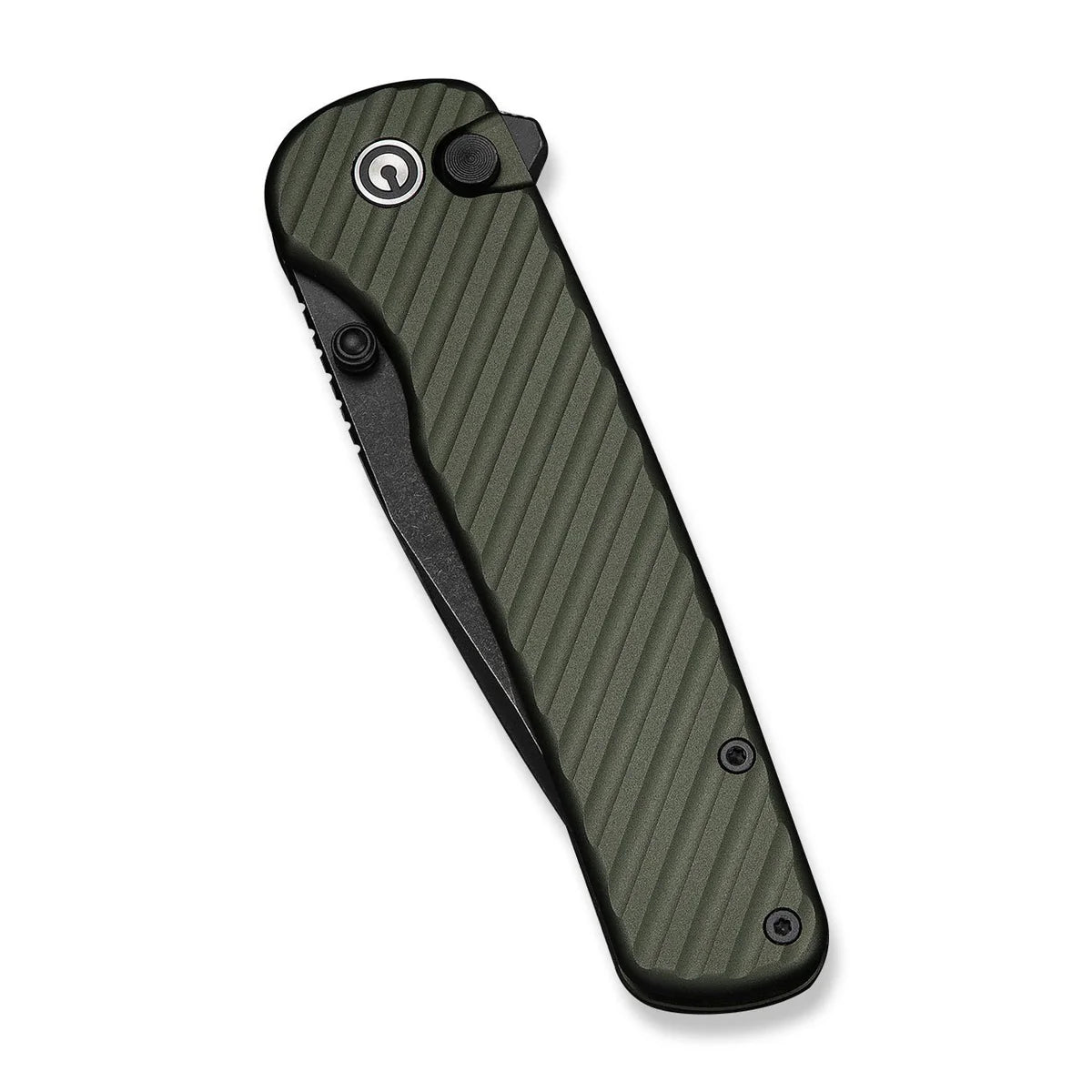 Civivi Iron Tide, Forest Green Aluminum / Black Stonewashed