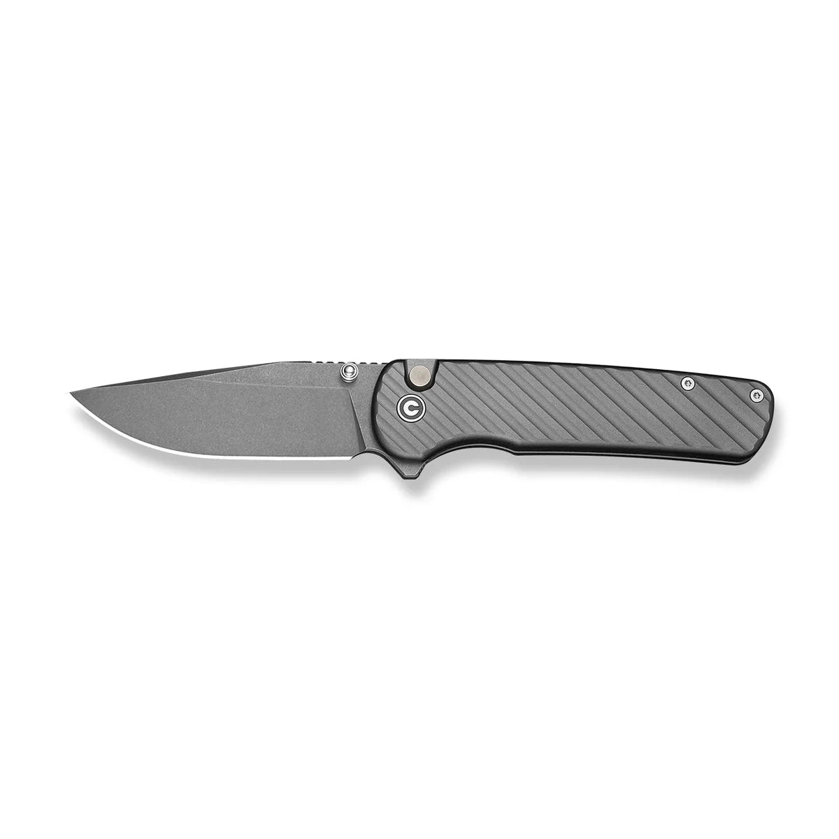 Civivi Iron Tide, Gray Aluminum / Gray Stonewashed