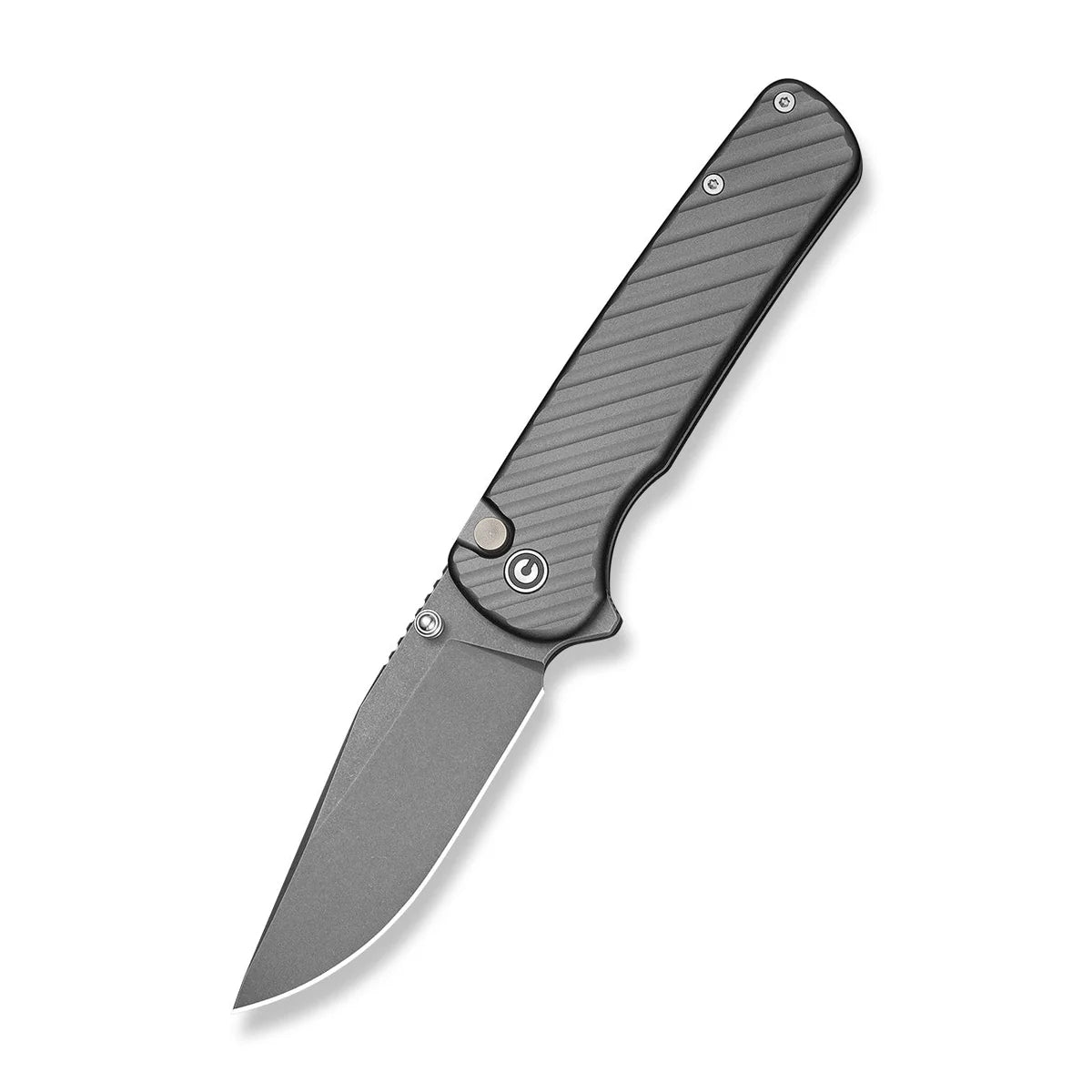 Civivi Iron Tide, Gray Aluminum / Gray Stonewashed