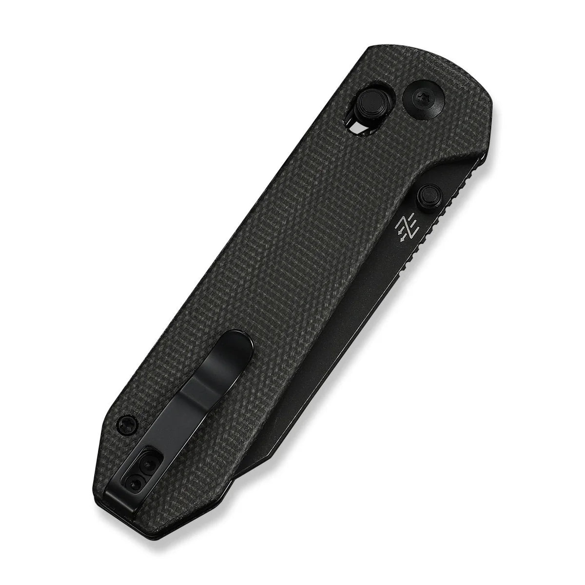 Civivi Over Yonder, Dark Green Canvas Micarta / Black Stonewashed
