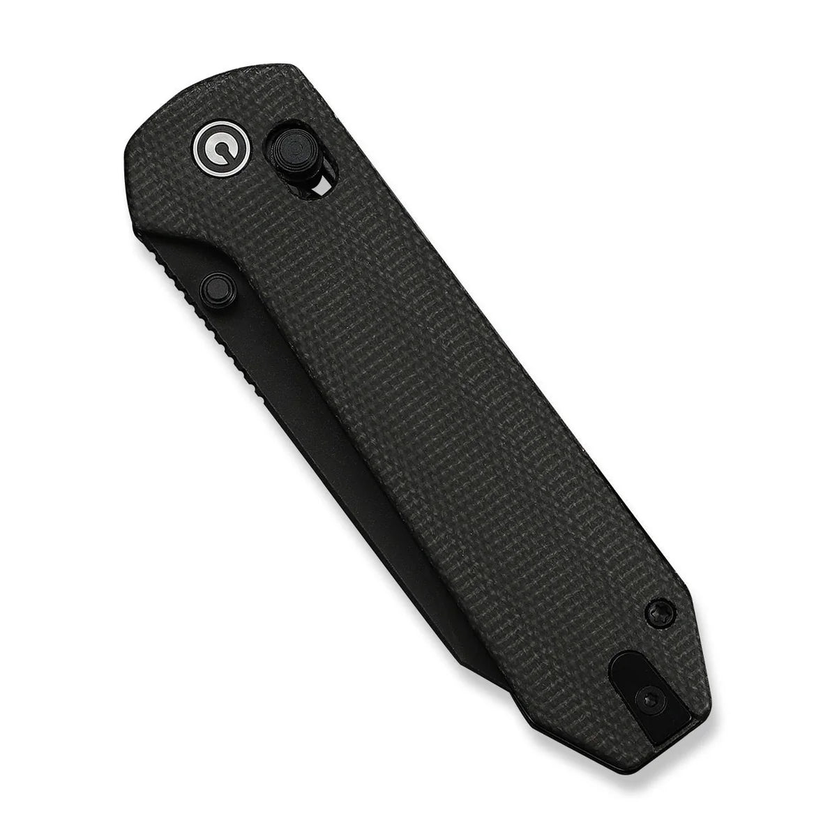 Civivi Over Yonder, Dark Green Canvas Micarta / Black Stonewashed