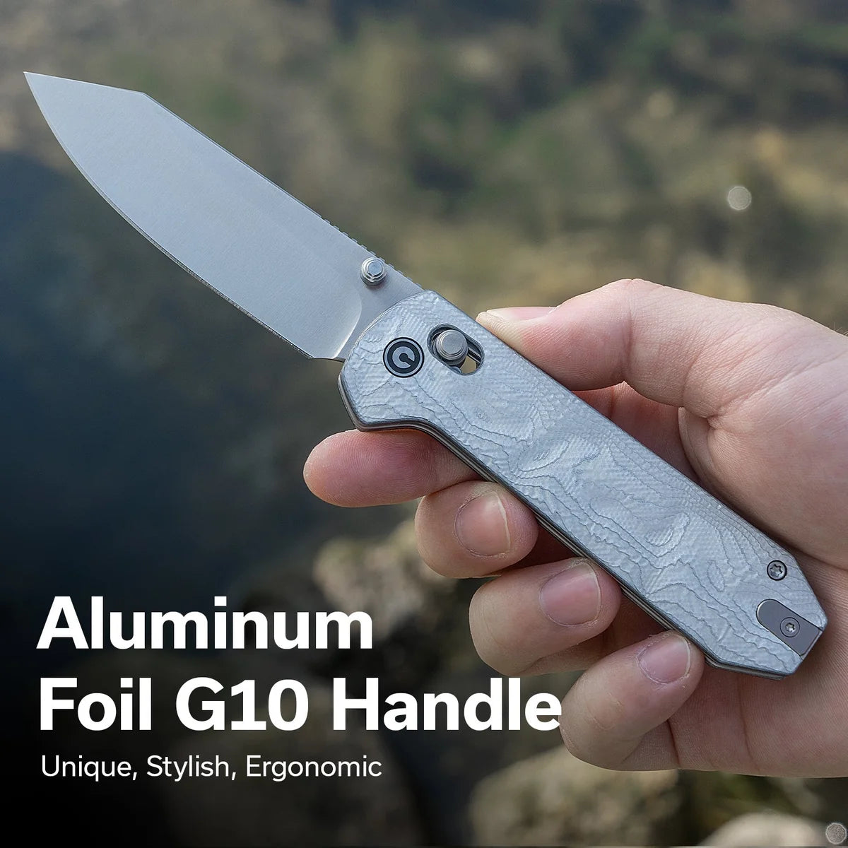 Civivi Over Yonder, G10 With Aluminum Foil  / Satin Finished