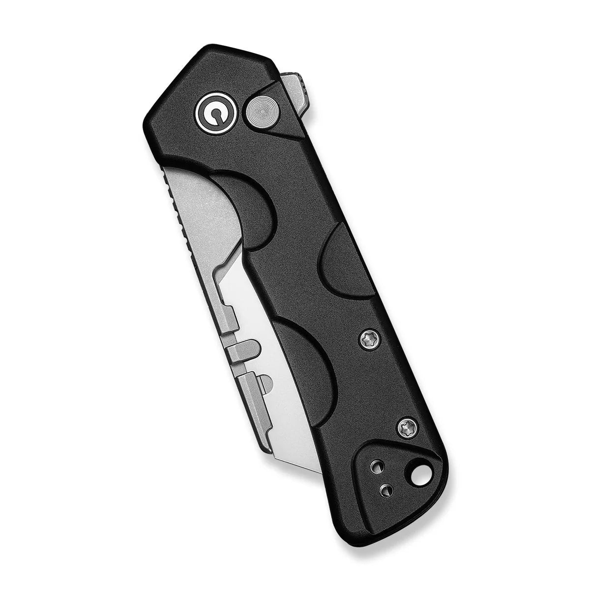 Civivi Pulsara Utility, Black Aluminum / Stonewashed
