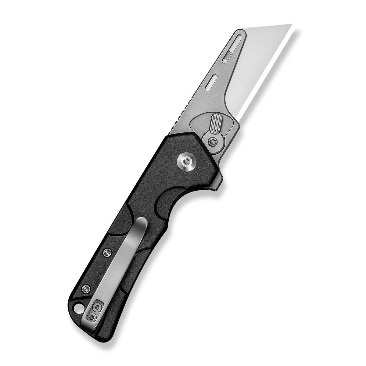 Civivi Pulsara Utility, Black Aluminum / Stonewashed