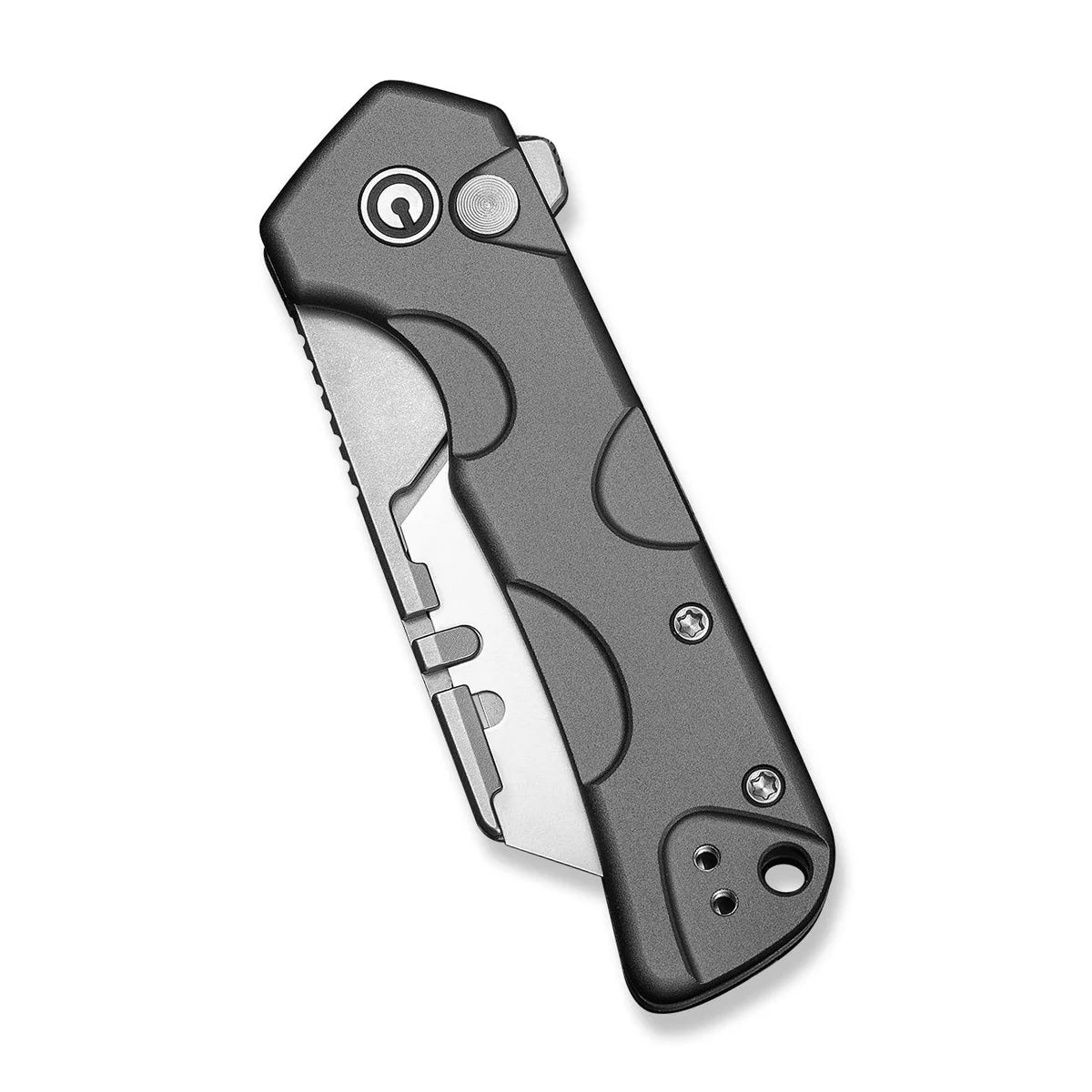 Civivi Pulsara Utility, Gray Aluminum / Stonewashed