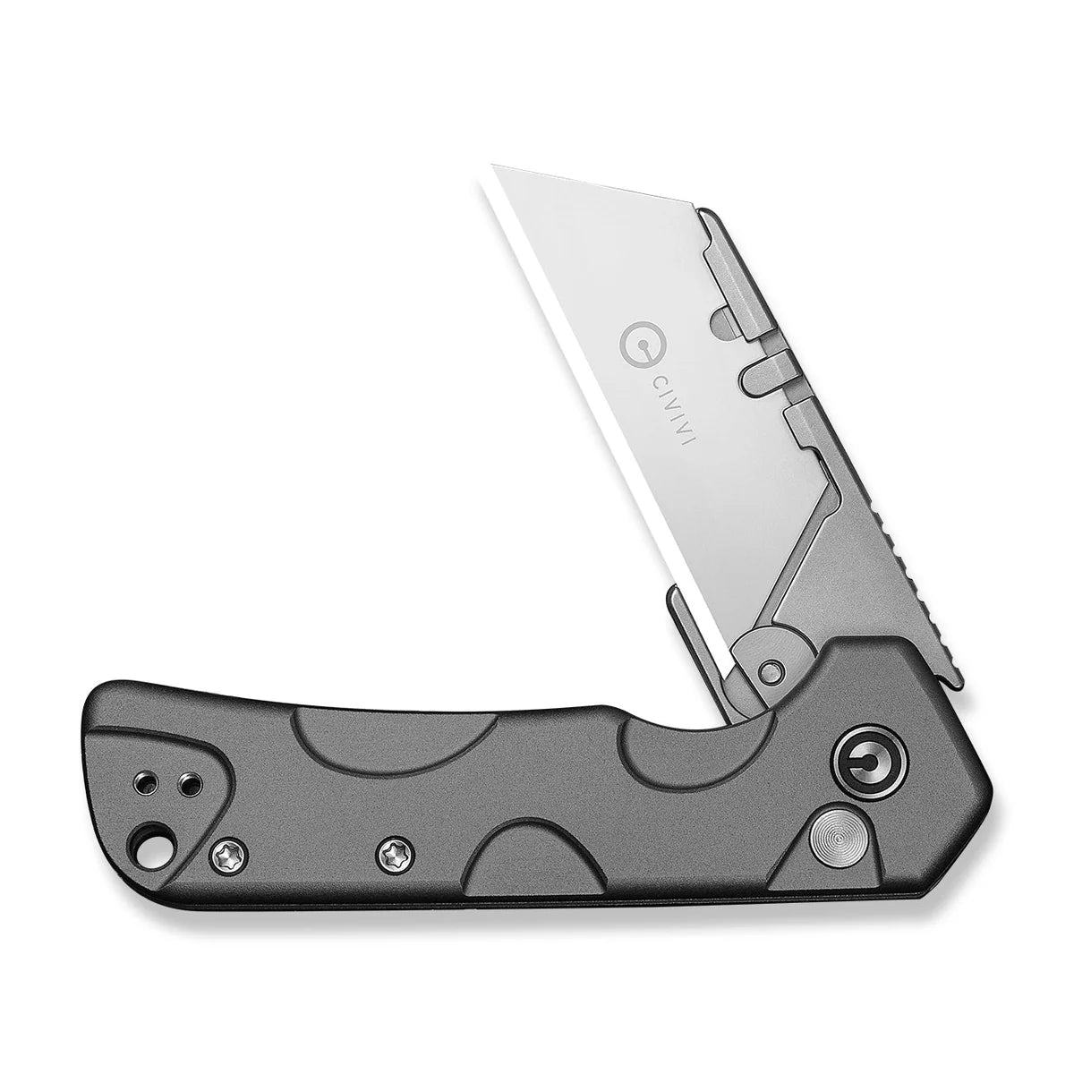 Civivi Pulsara Utility, Gray Aluminum / Stonewashed
