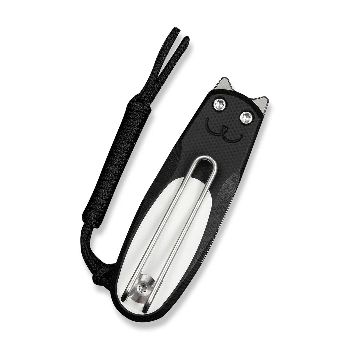 Civivi Purr, Black & White G10 / Stonewashed