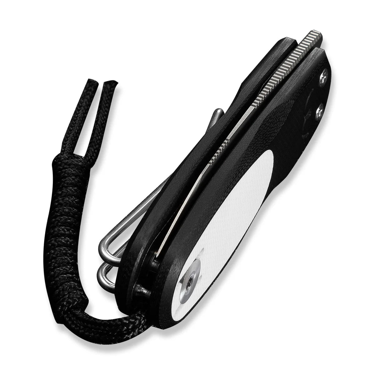 Civivi Purr, Black & White G10 / Stonewashed