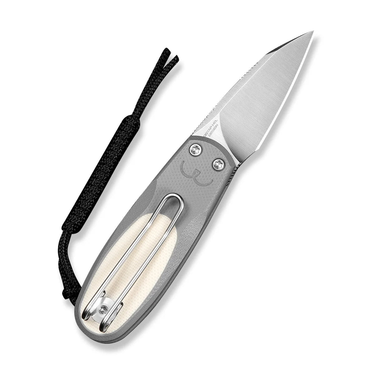 Civivi Purr, Gray & Ivory G10 / Satin Finished