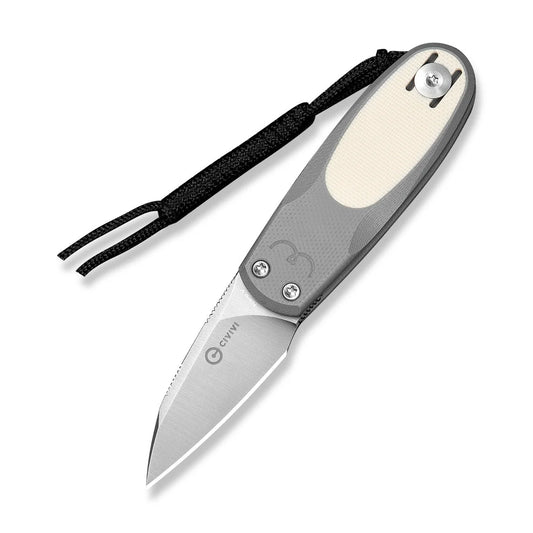 Civivi Purr, Gray & Ivory G10 / Satin Finished