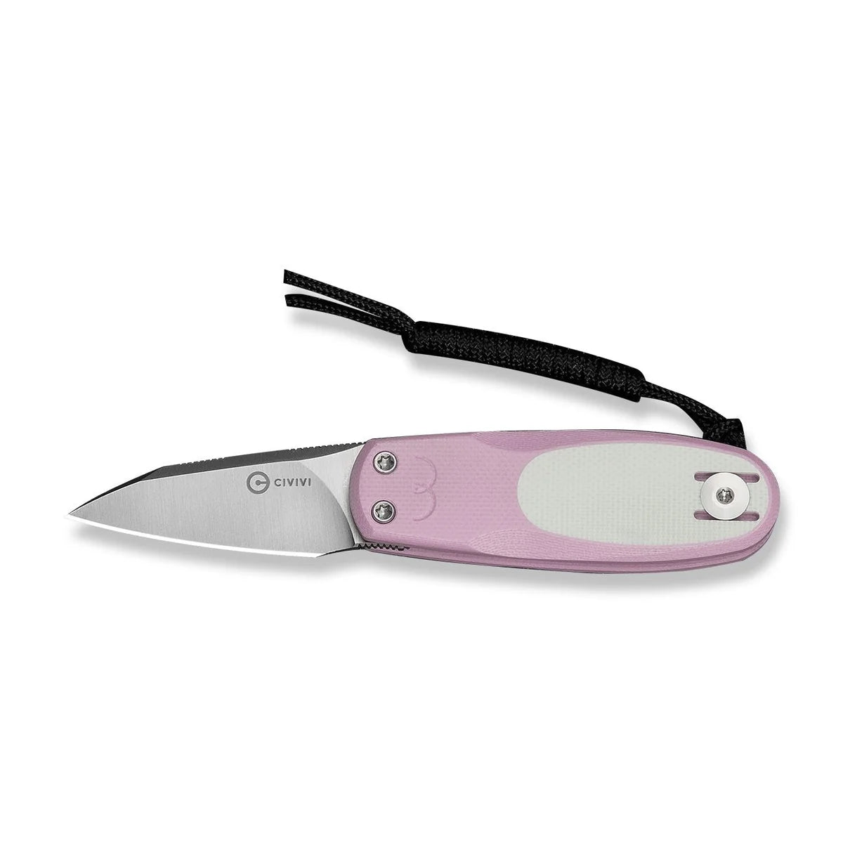 Civivi Purr, Powder Pink & White G10 / Satin Finished