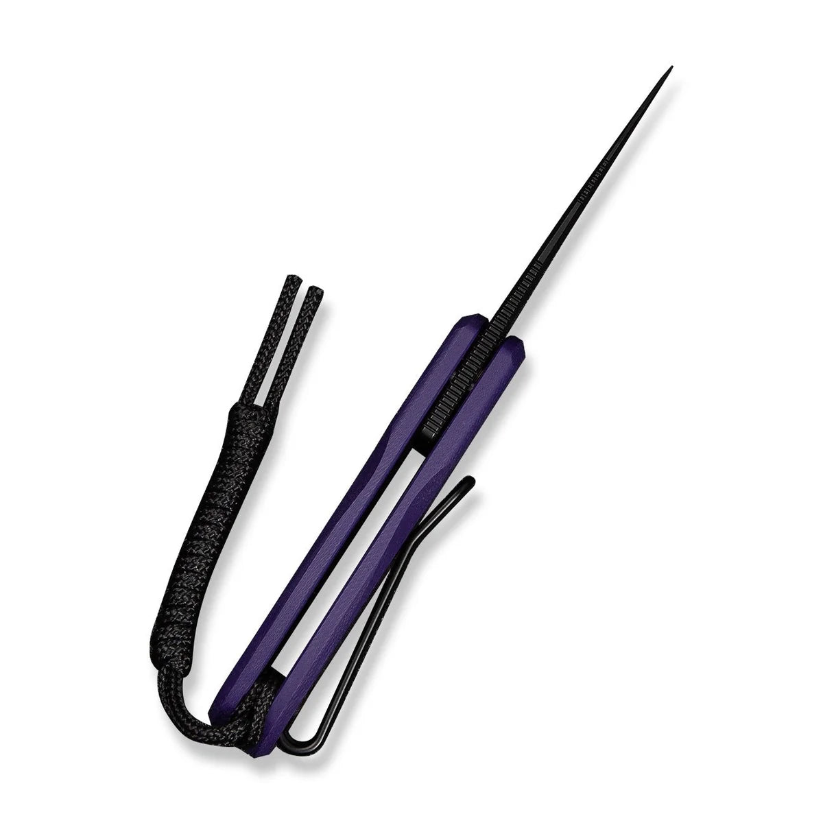 Civivi Purr, Purple & Black G10 / Black Stonewashed