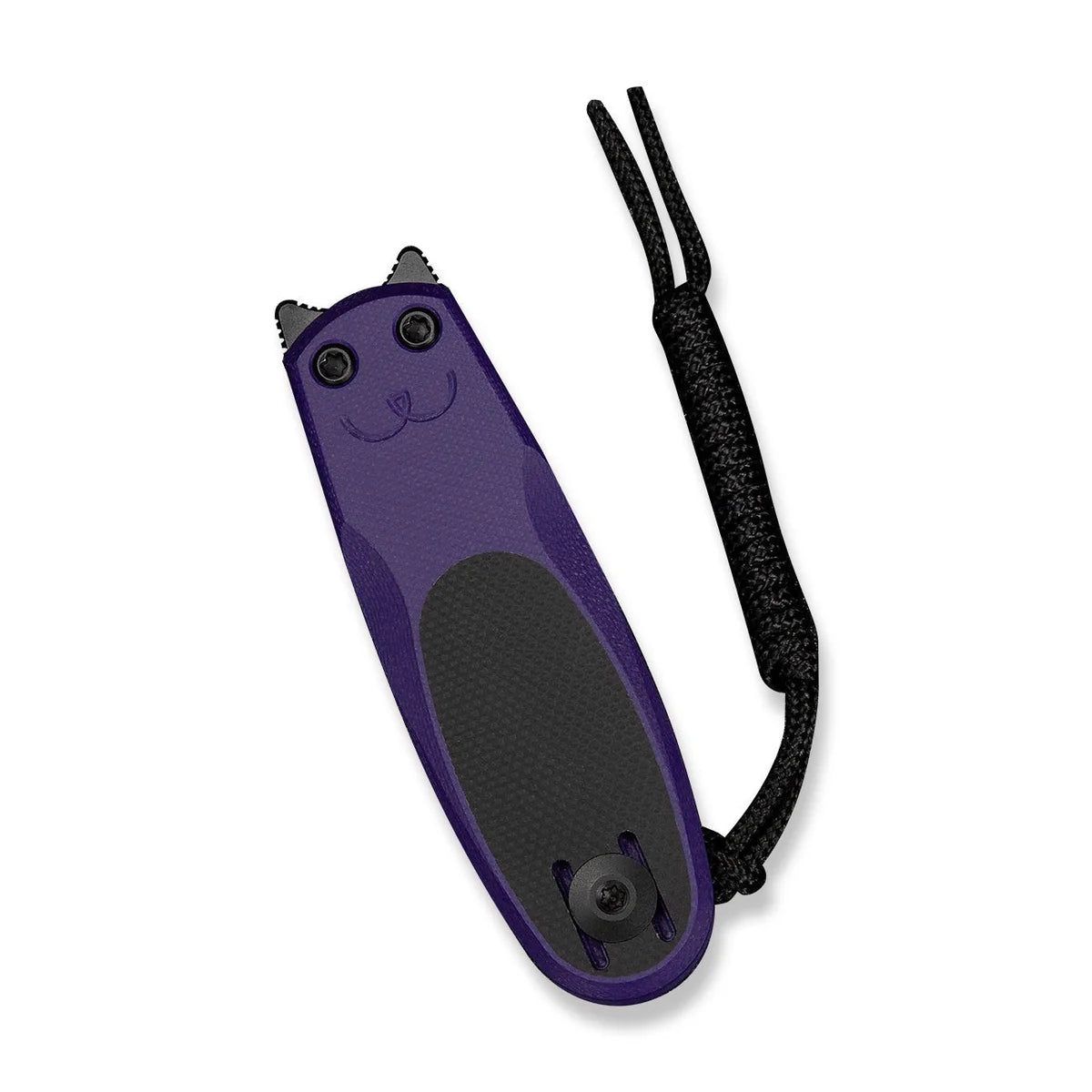 Civivi Purr, Purple & Black G10 / Black Stonewashed