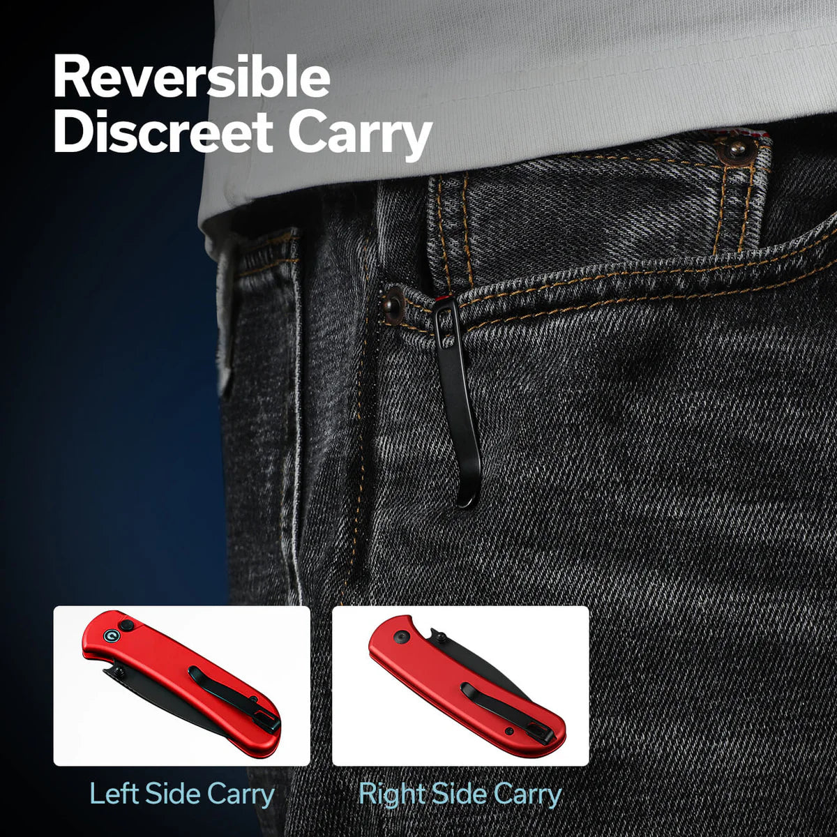 Civivi Qubit, Red