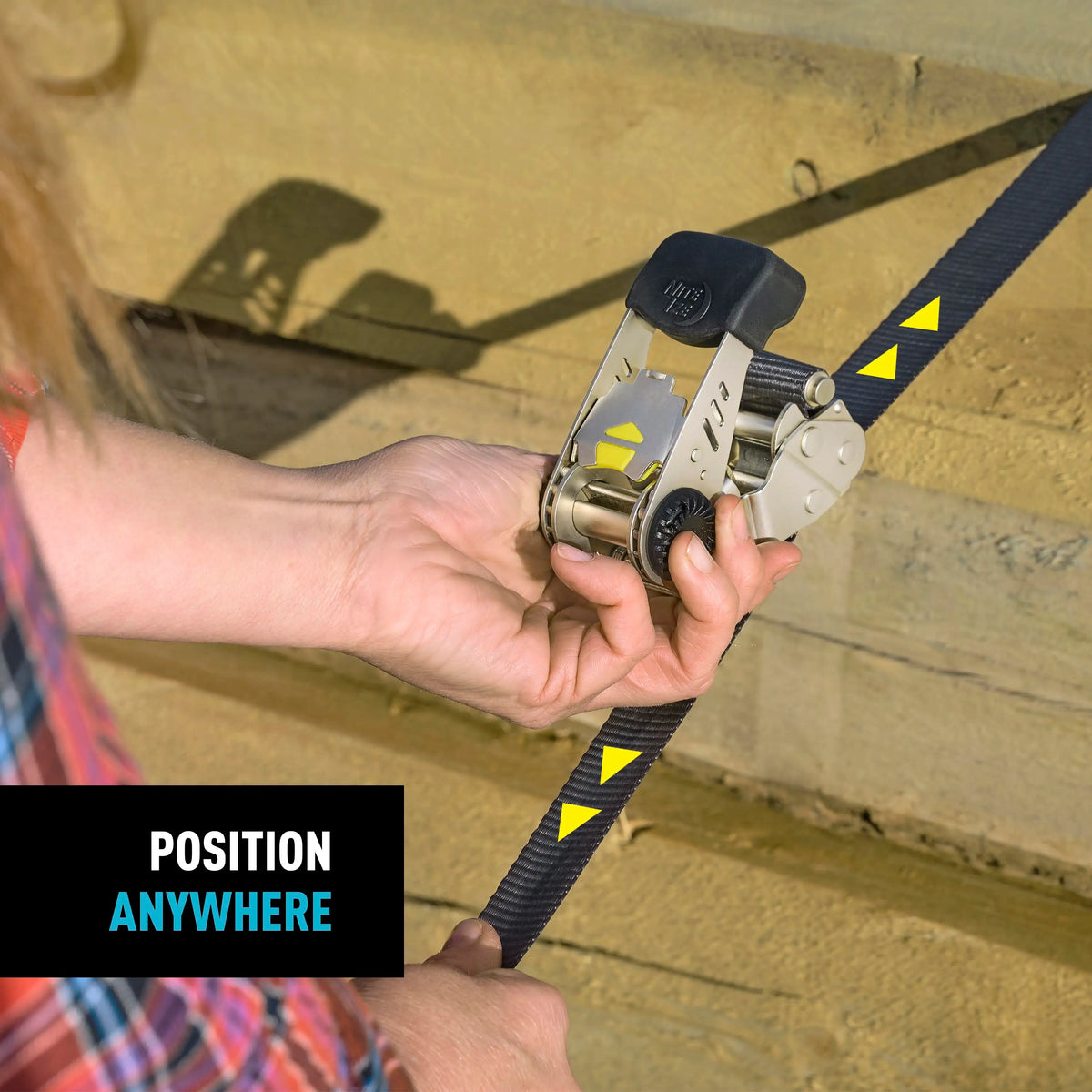 Nite Ize CamJam® HookLock™ Ratchet Strap System, Large