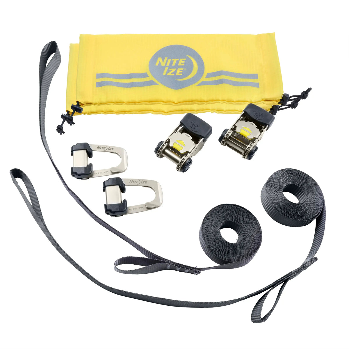 Nite Ize CamJam® HookLock™ Ratchet Strap System, Small