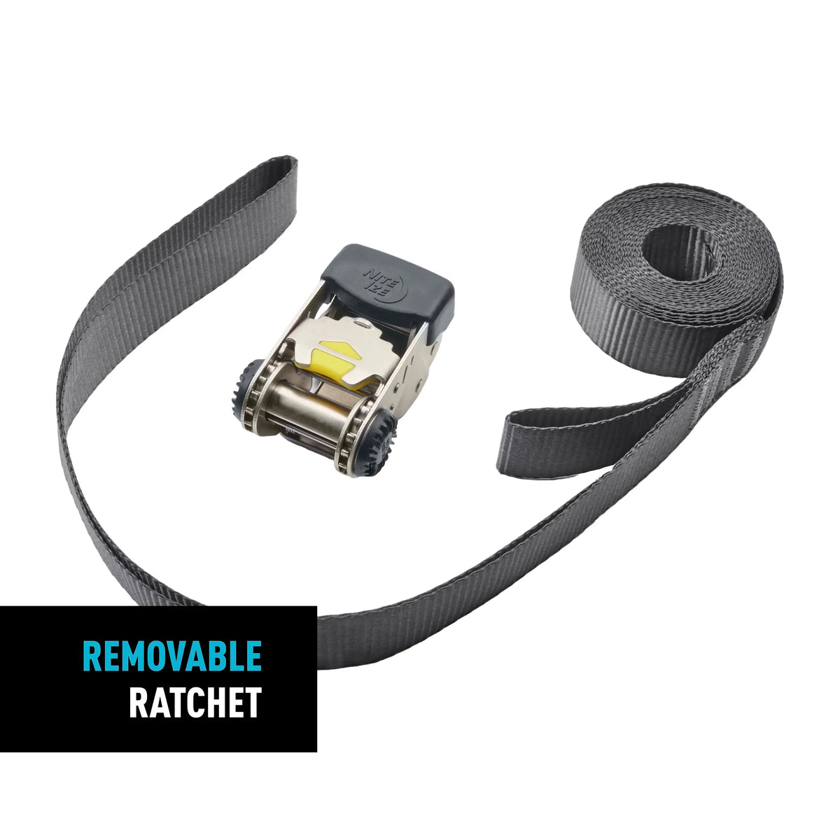 Nite Ize CamJam® HookLock™ Ratchet Strap System, Small