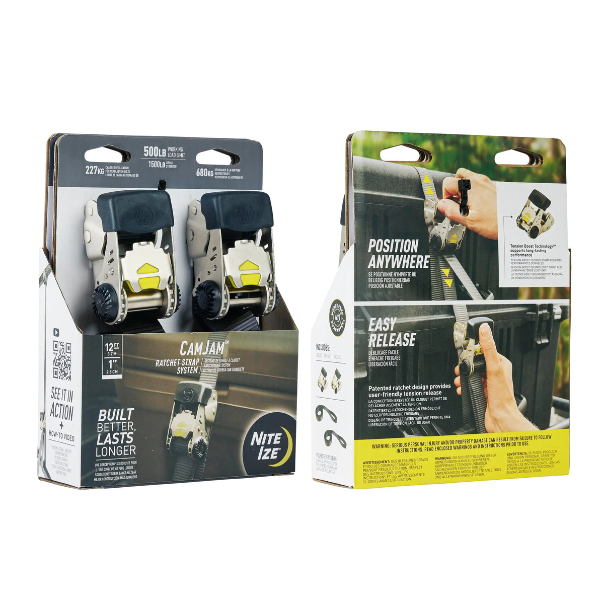 Nite Ize CamJam® Ratchet Strap System, Small