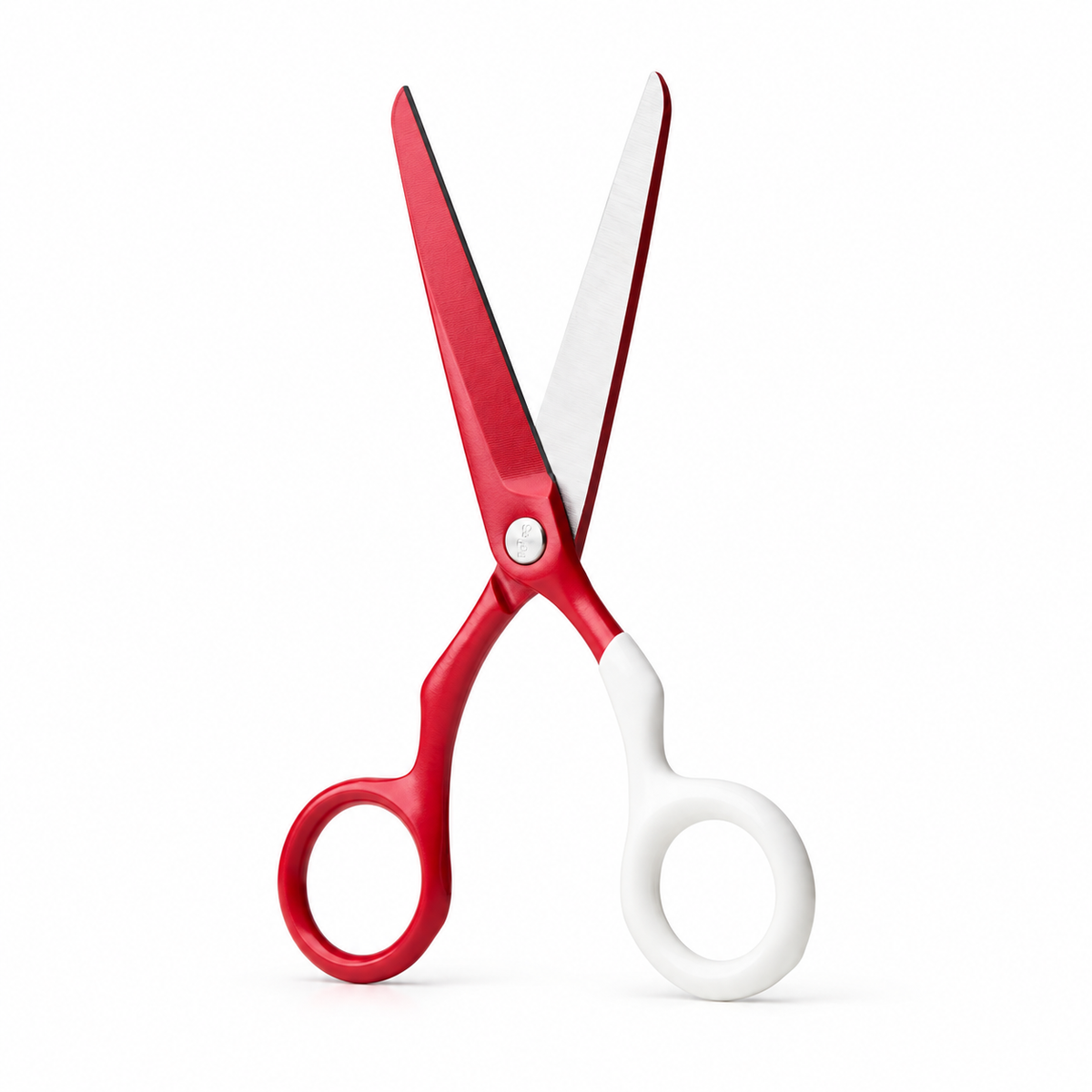 Craighill Spectra Scissors, Red + White, på hvit bakgrunn