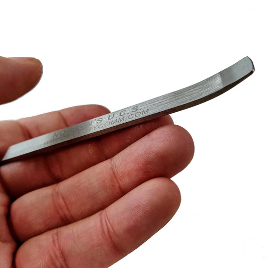 CountyComm Norton's U.C.S. Universal Cleaning Stick, Titanium Grade 4 - (Straight) Fulcrum