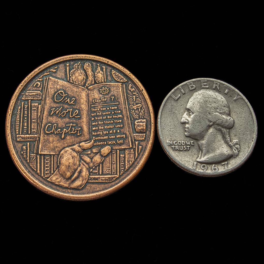 Shire Post Mint One More Chapter / Go to Bed Copper Decision Maker Coin