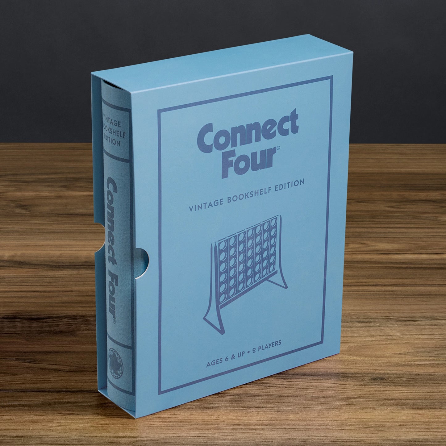 WS Game Company Vintage Bookshelf Edition, Connect Four