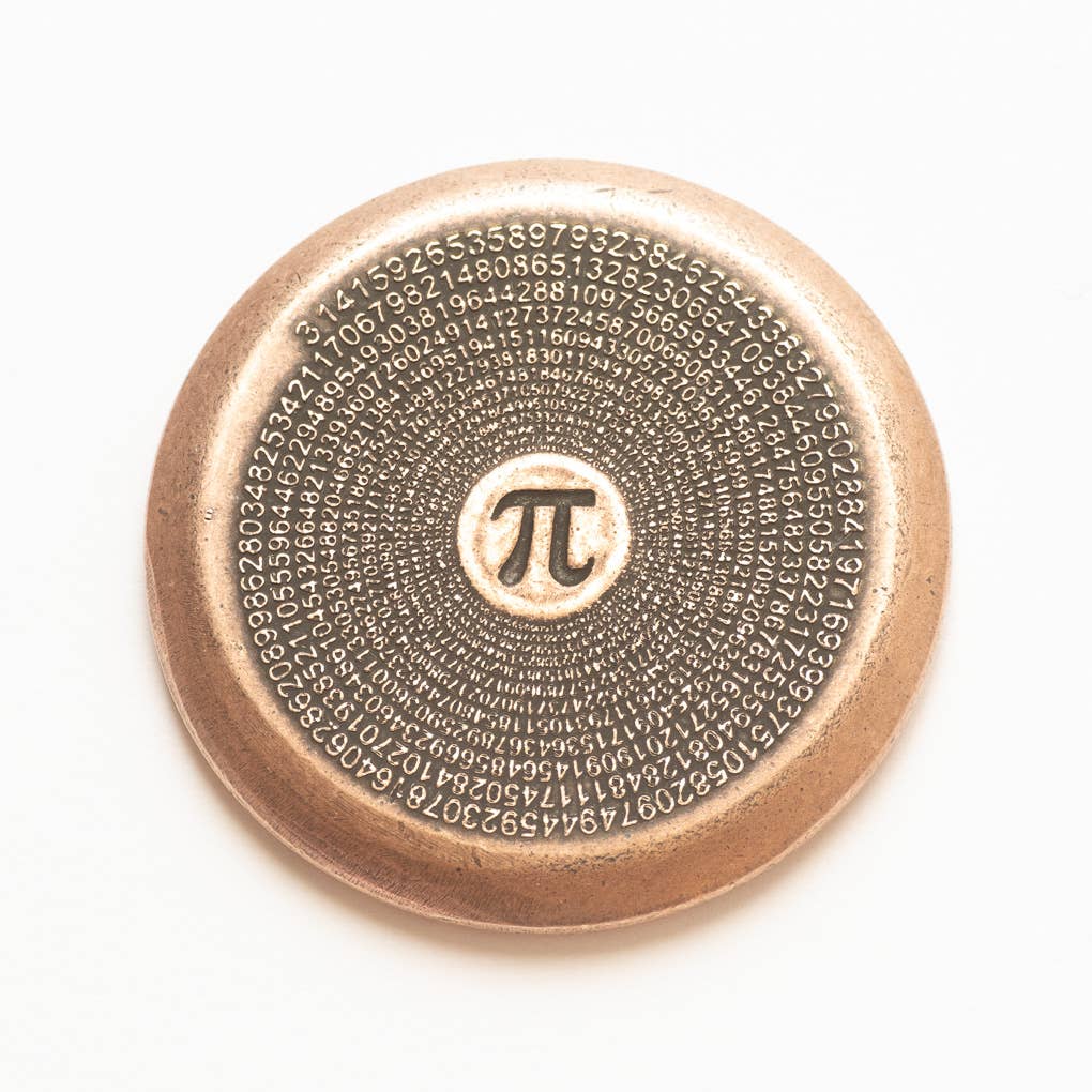 Shire Post Mint Pizza Pi Coin in Copper with Tiny Pizza Box