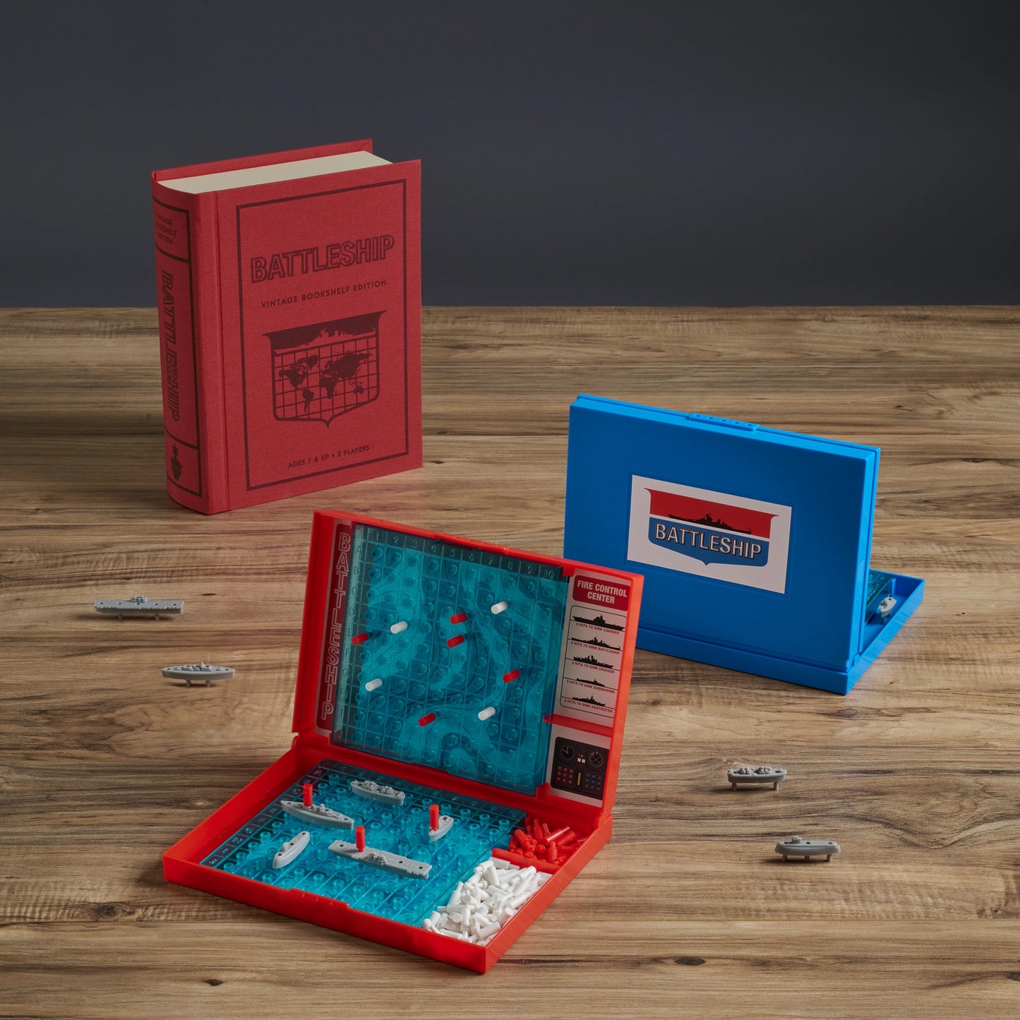 WS Game Company Vintage Bookshelf Edition, Battleship