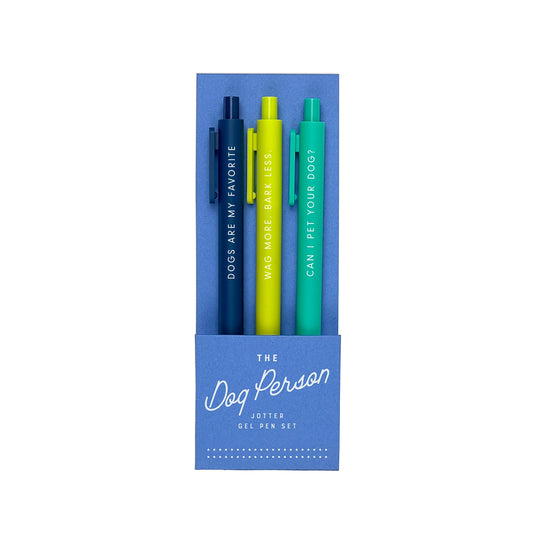 Ruff House Print Shop Pen Set, The Dog Person
