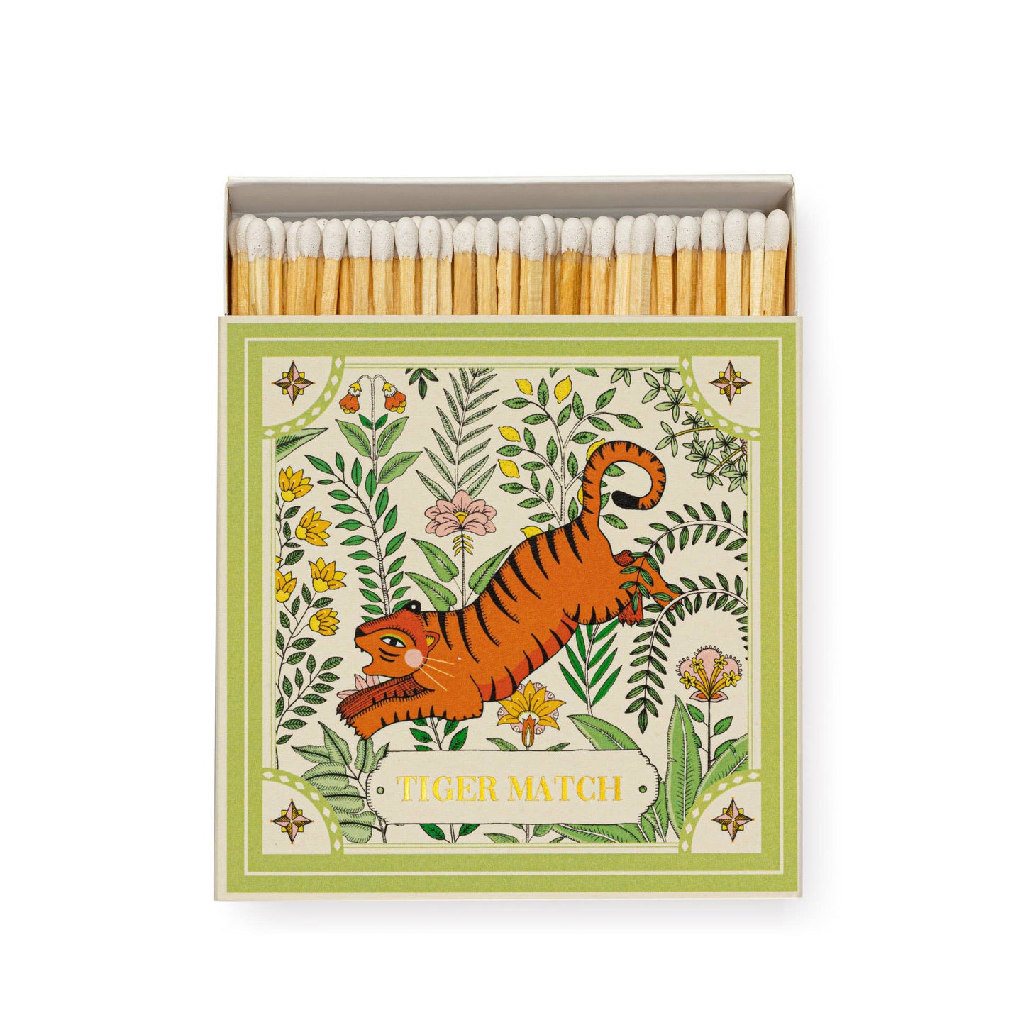 Archivist Gallery Matches, Green Tiger