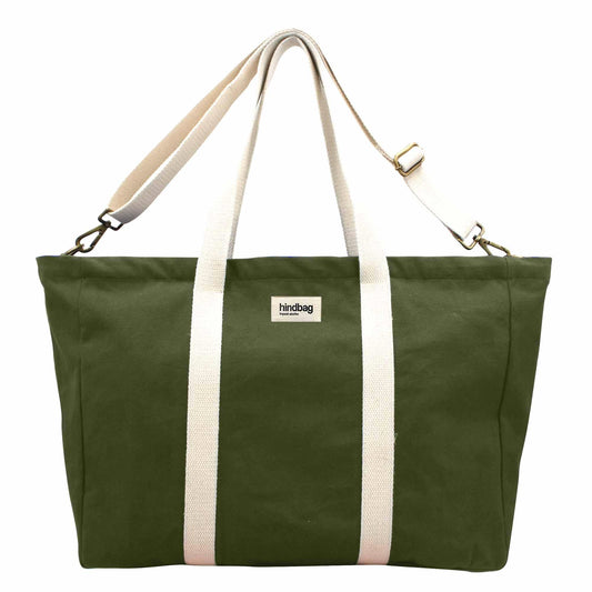 Hindbag Jean Weekend Bag, Olive Green