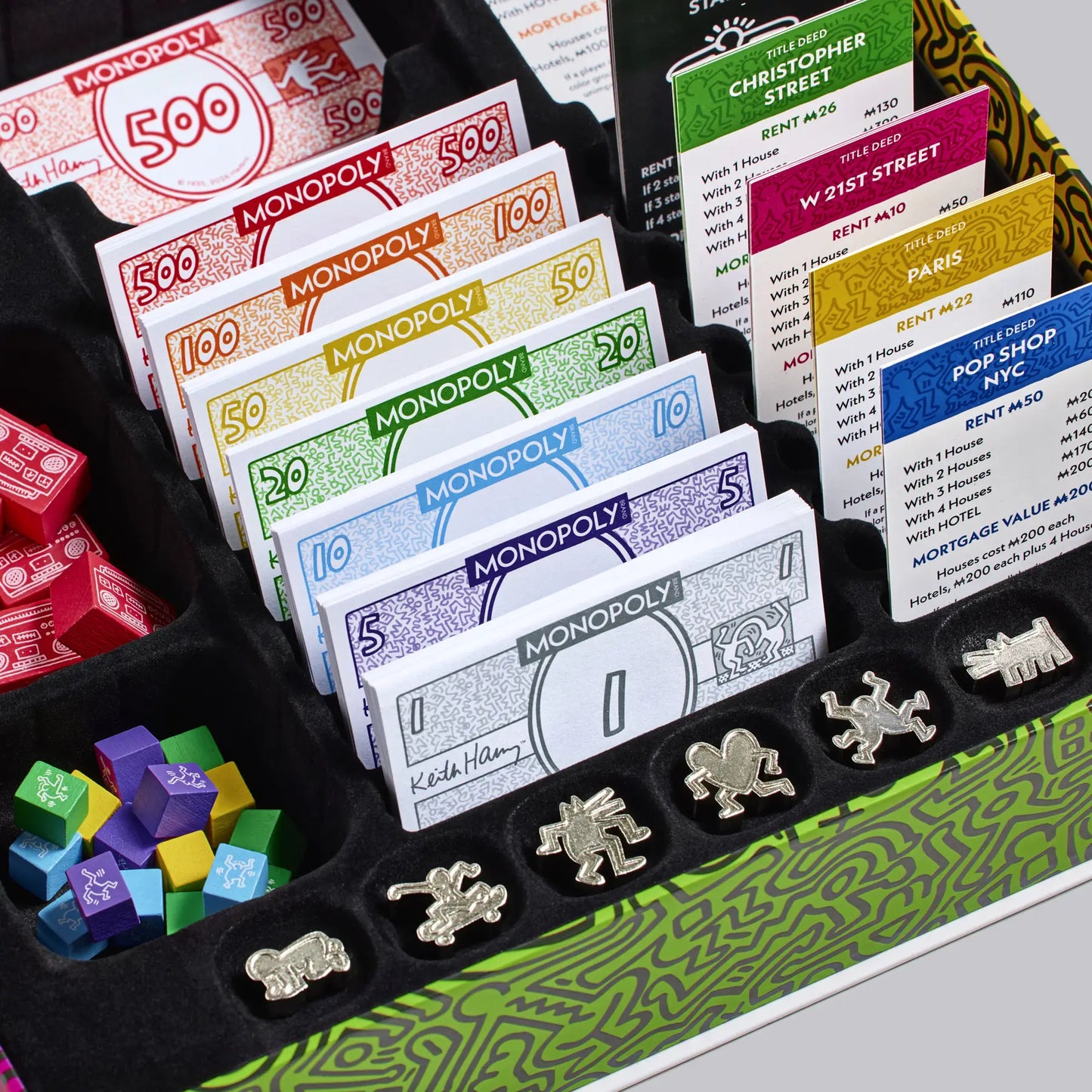 WS Game Company Keith Haring Monopoly – Pop Shop 40th Anniversary Edition